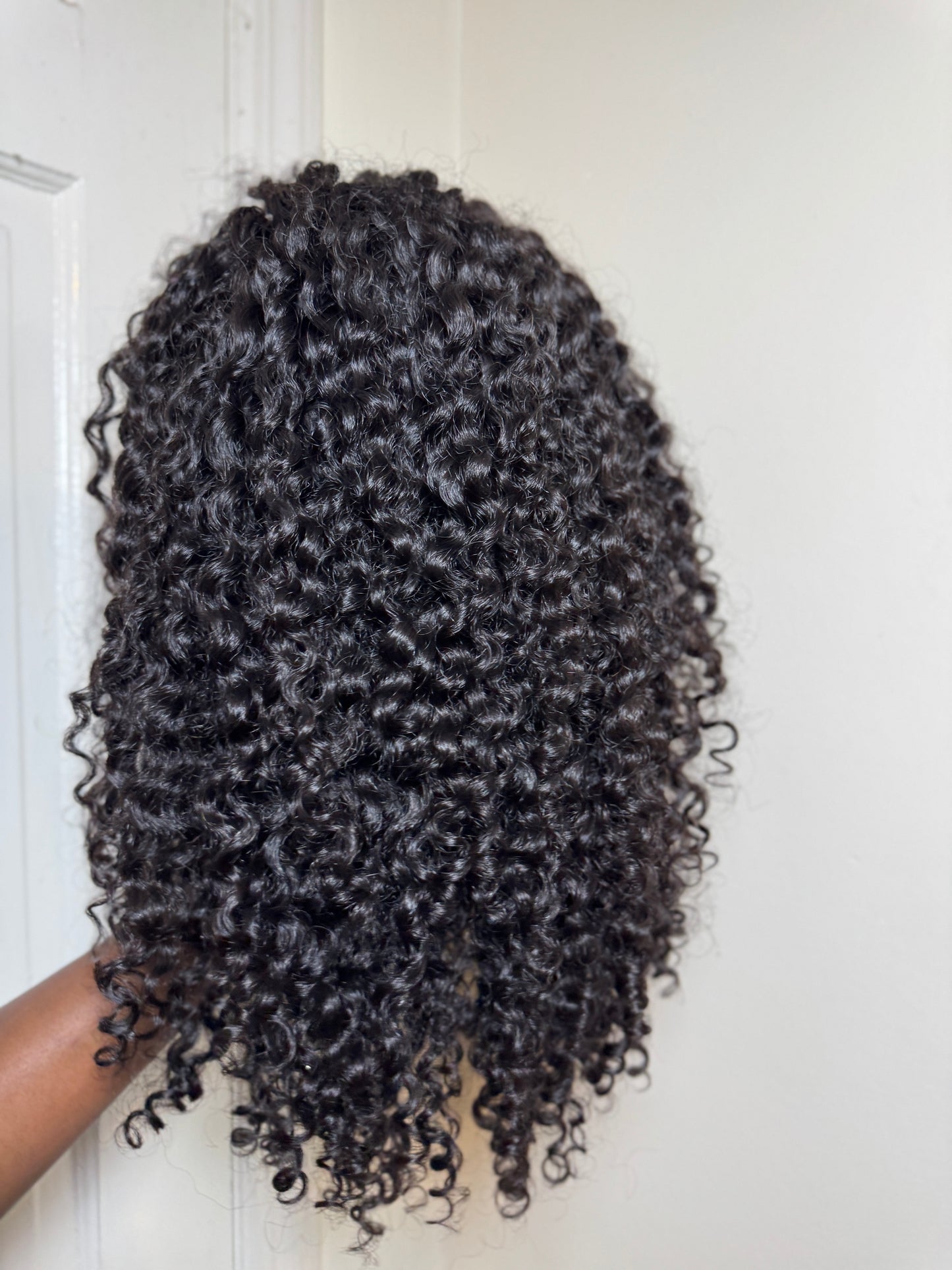 Burmese Curly Flip-Over Half Wig