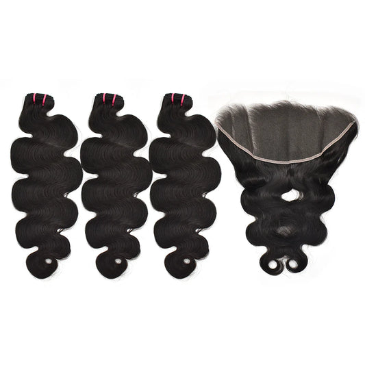 3-4 Bundle Deal + 13x6 Frontal